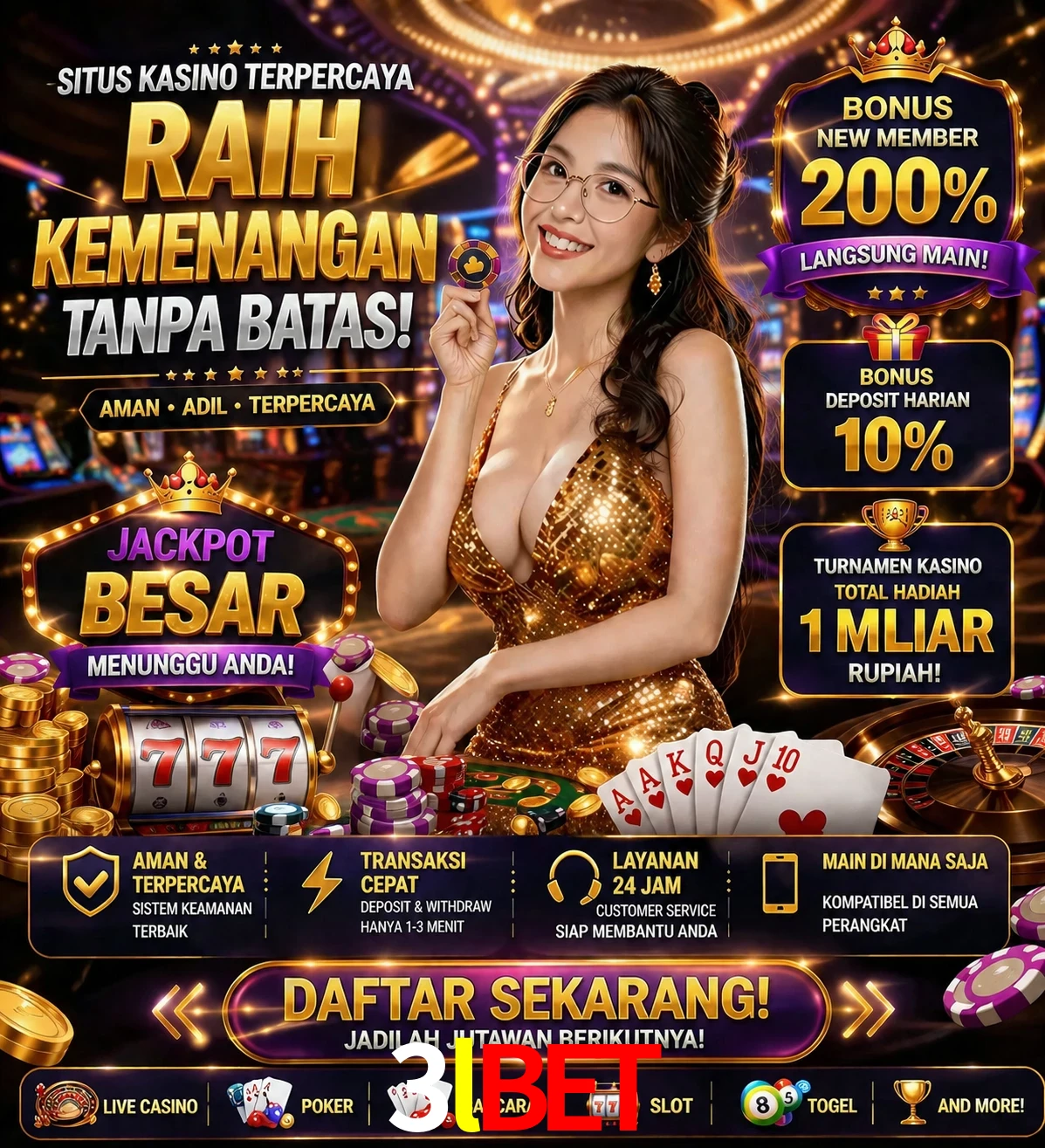 Roleta e blackjack 3lbet