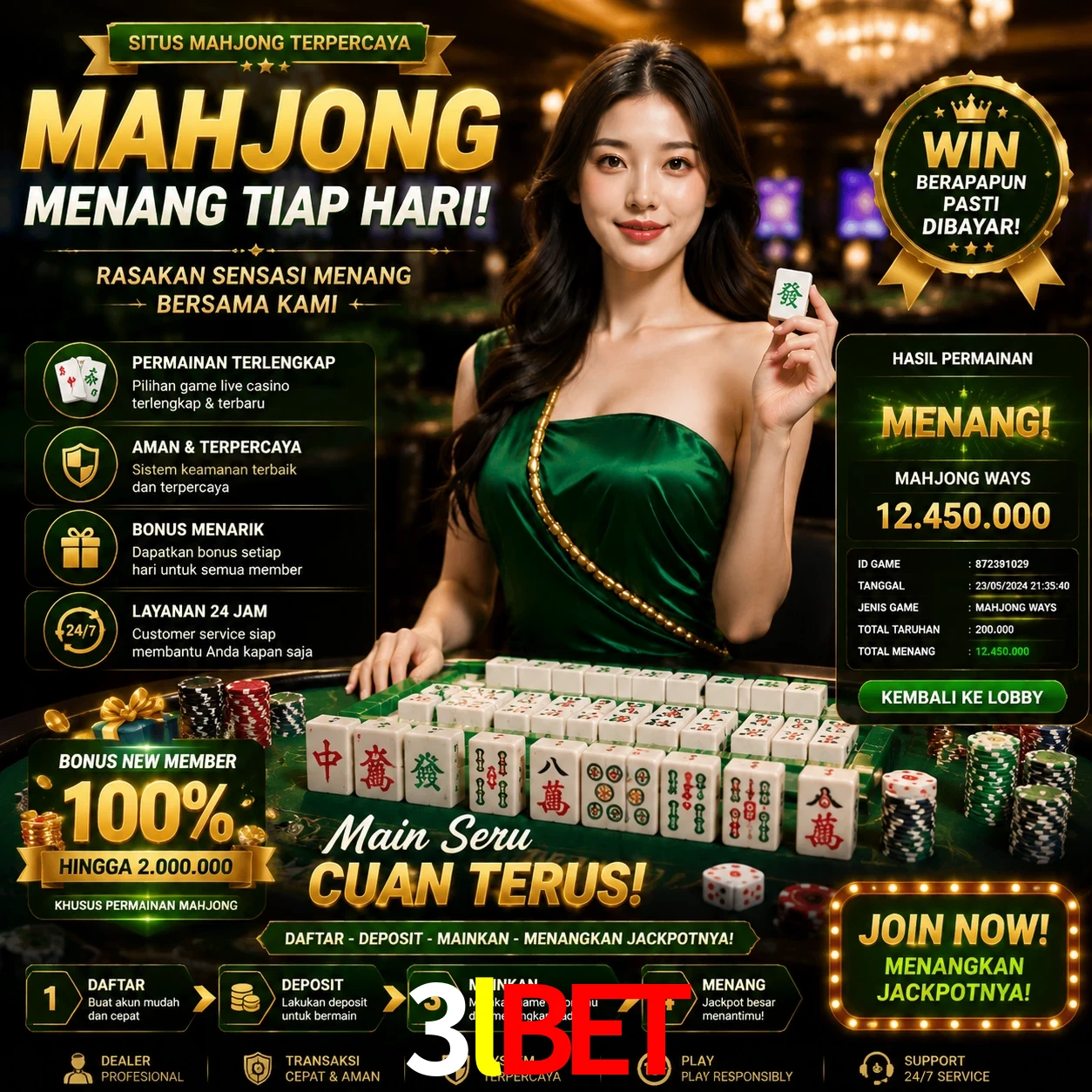 Cashback VIP 3lbet - reembolso semanal